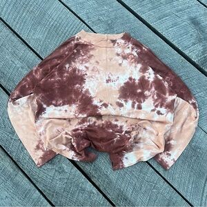Free People Oversized Tie-Dye Tee